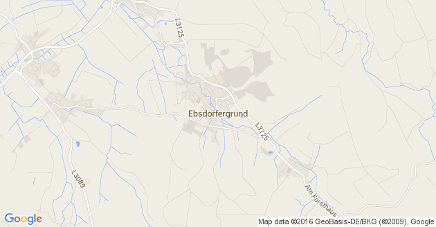 Karte Ebsdorfergrund