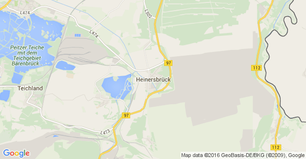 Karte Heinersbrück