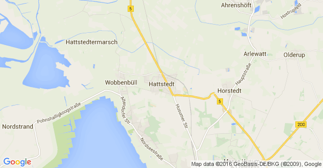 Karte Hattstedt