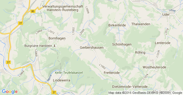 Karte Gerbershausen