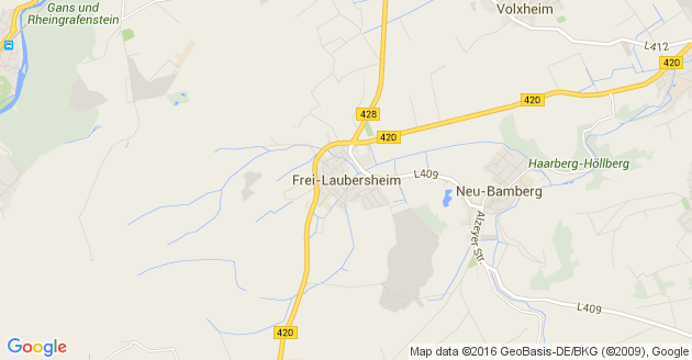 Karte Frei Laubersheim