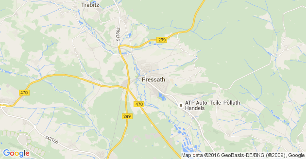 Karte Pressath