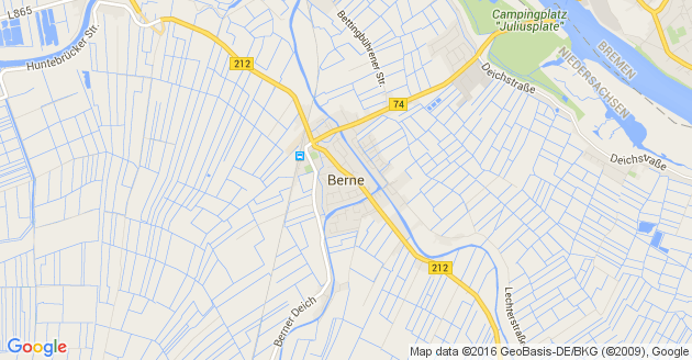 Karte Berne