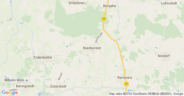 Karte Nienborstel