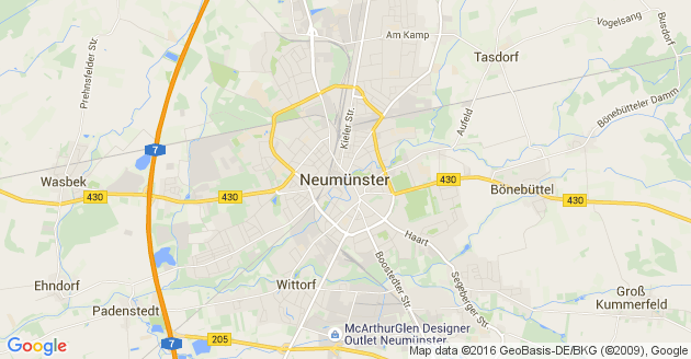 Karte Nindorf bei Neumünster