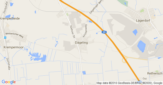 Karte Dägeling