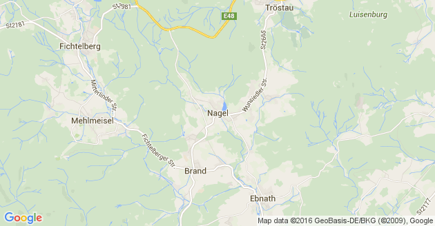 Karte Nagel