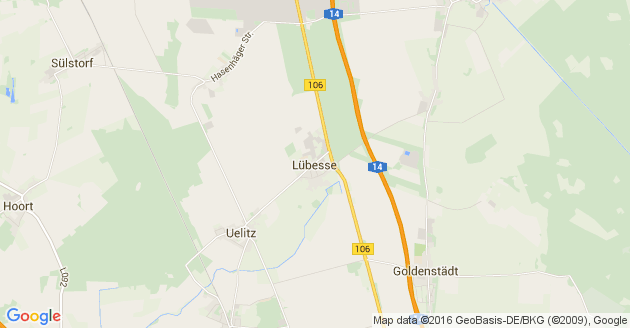 Karte Lübesse