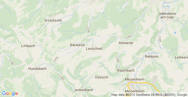 Karte Lauschied