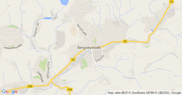 Karte Bergneustadt