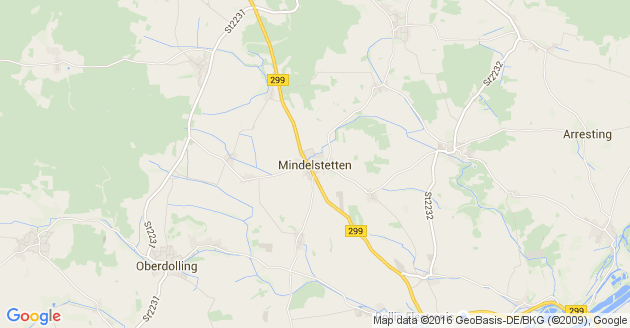 Karte Mindelstetten