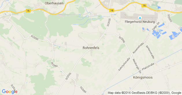 Karte Rohrenfels