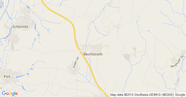 Karte Bechtsrieth