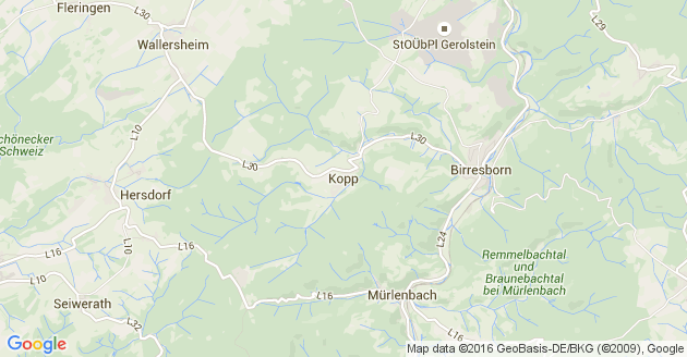 Karte Kopp