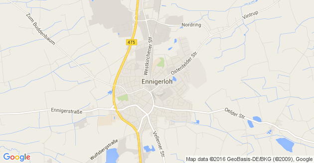 Karte Ennigerloh