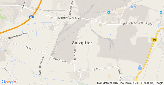 Karte Salzgitter