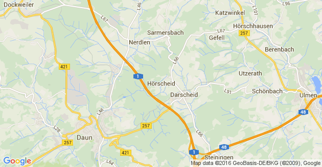 Karte Hörscheid