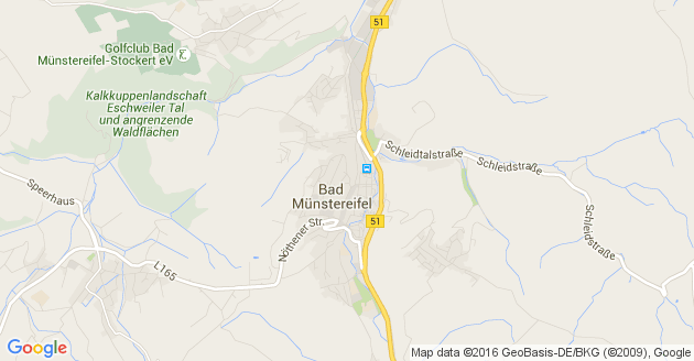 Karte Bad Münstereifel