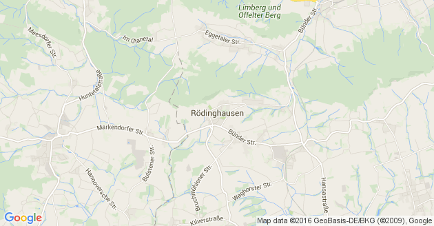 Karte Rödinghausen