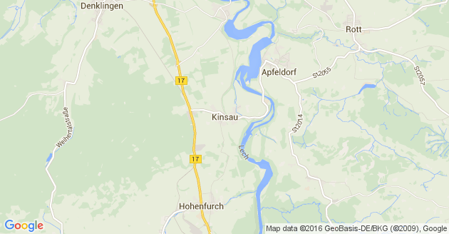 Karte Kinsau