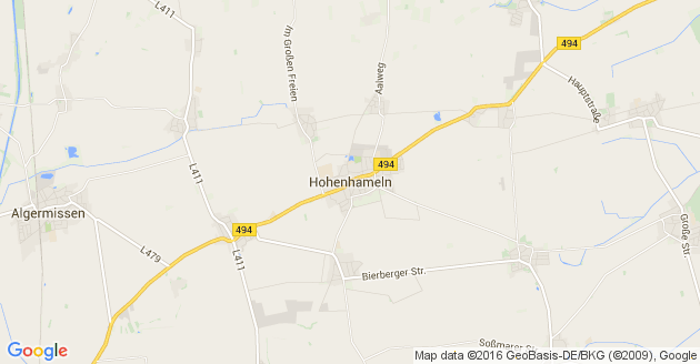 Karte Hohenhameln
