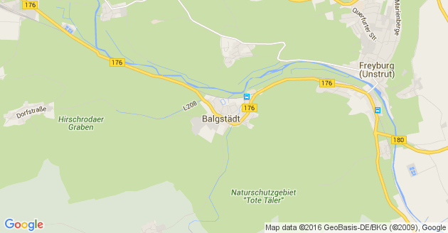 Karte Balgstädt