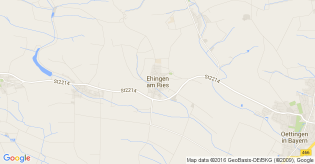 Karte Ehingen am Ries