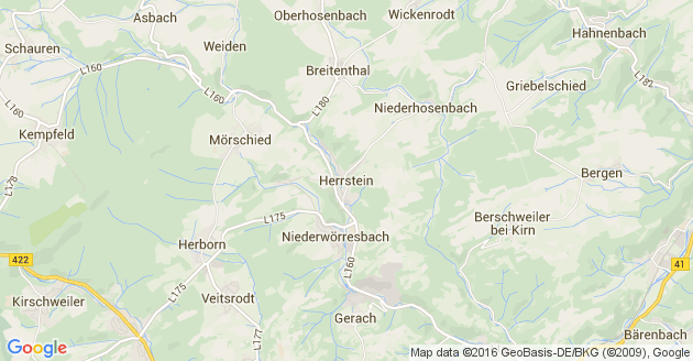Karte Herrstein