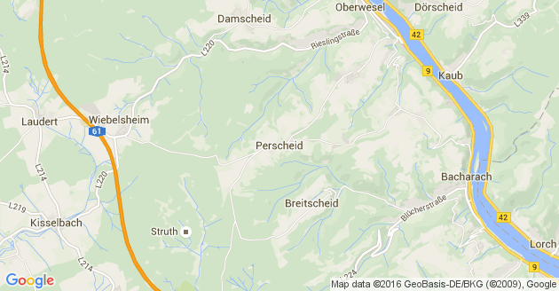Karte Perscheid