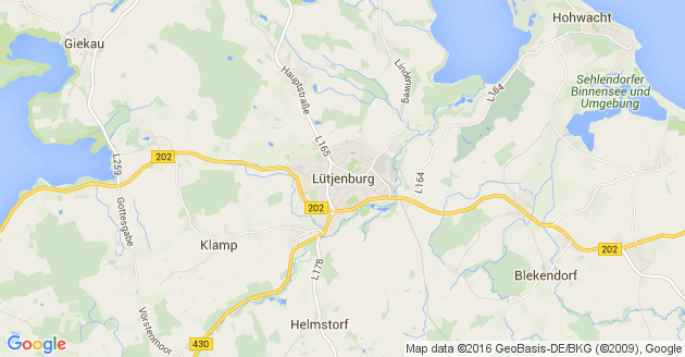 Karte Lütjenburg