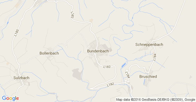 Karte Bundenbach