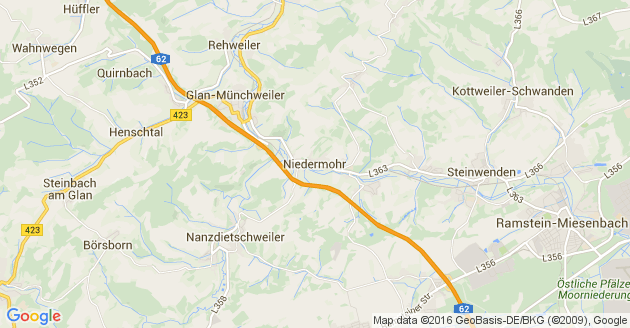 Karte Niedermohr