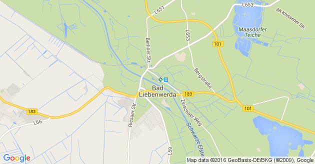 Karte Bad Liebenwerda