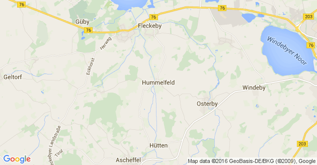 Karte Hummelfeld