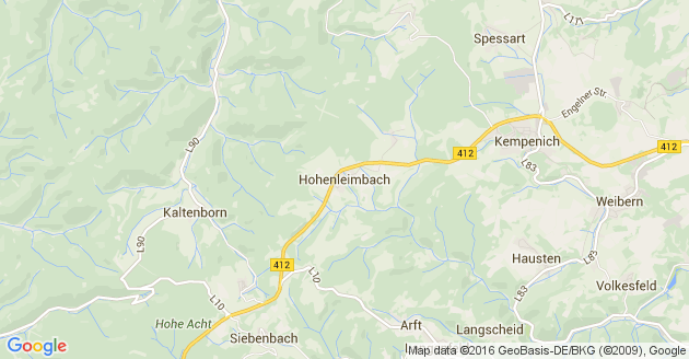 Karte Hohenleimbach