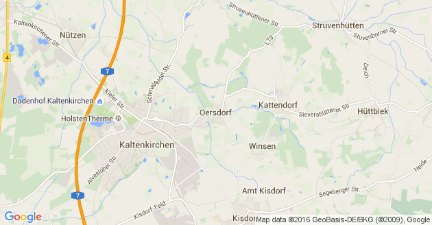 Karte Oersdorf