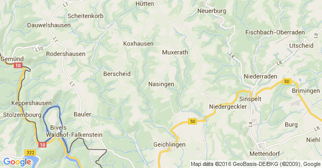 Karte Nasingen