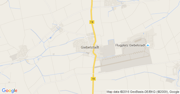Karte Giebelstadt