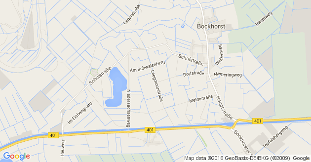 Karte Bockhorst Hümmling