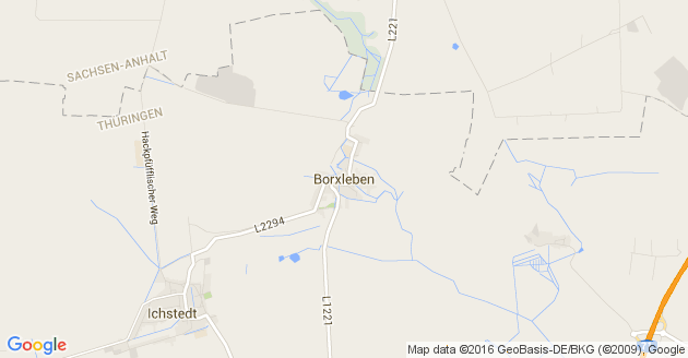 Karte Borxleben