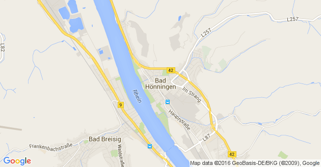 Karte Bad Hönningen