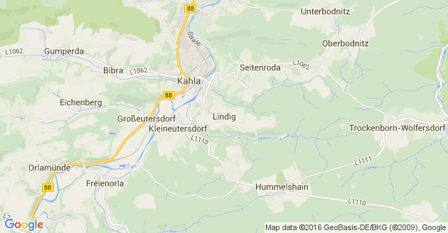 Karte Lindig