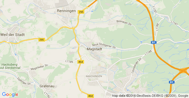 Karte Magstadt
