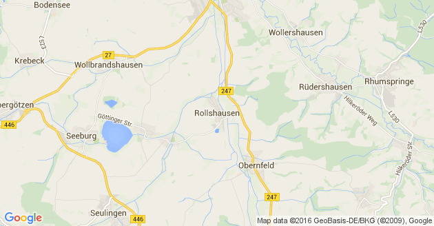 Karte Rollshausen