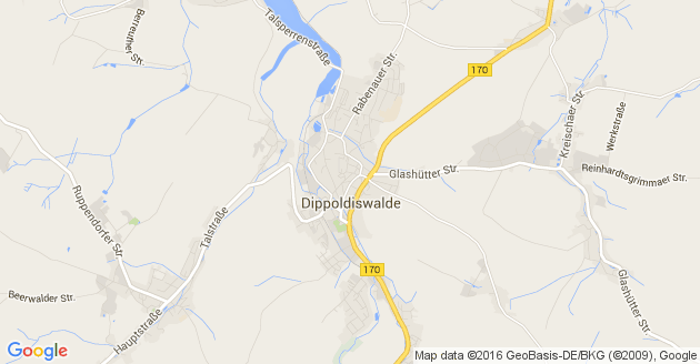 Karte Dippoldiswalde