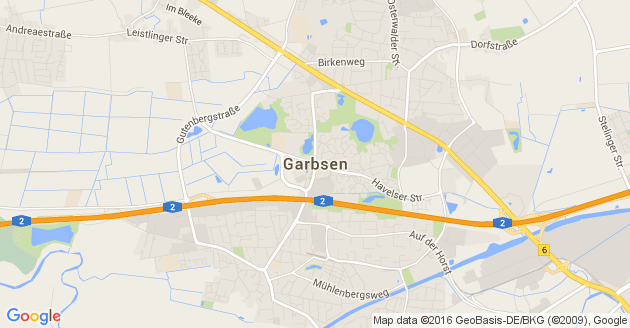 Karte Garbsen