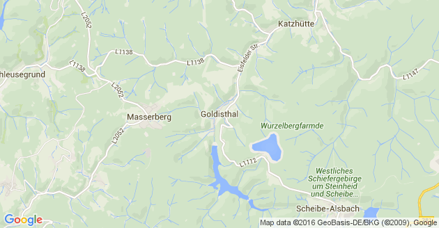 Karte Goldisthal             