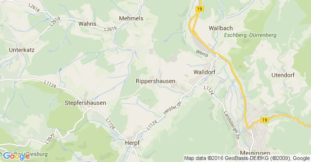 Karte Rippershausen