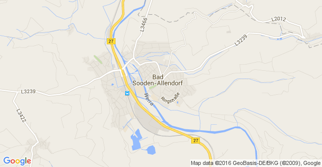 Karte Bad Sooden Allendorf