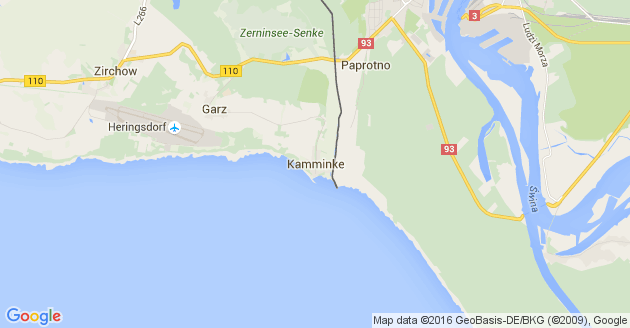 Karte Kamminke